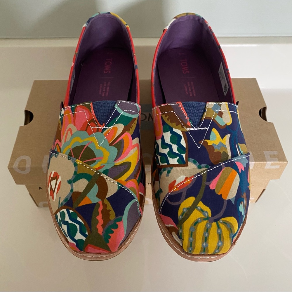TOMS x Liberty Shoes